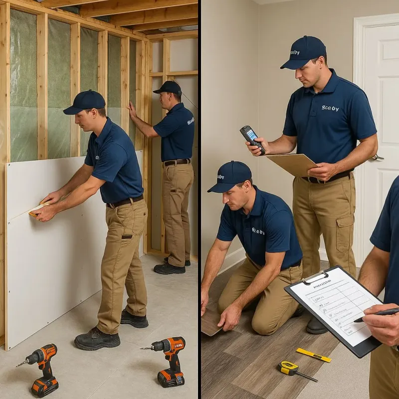 Repairs and Reconstruction process in Livingston, LA