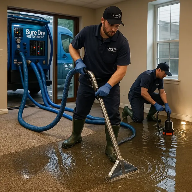 Water Extraction and Removal process in Livingston, LA